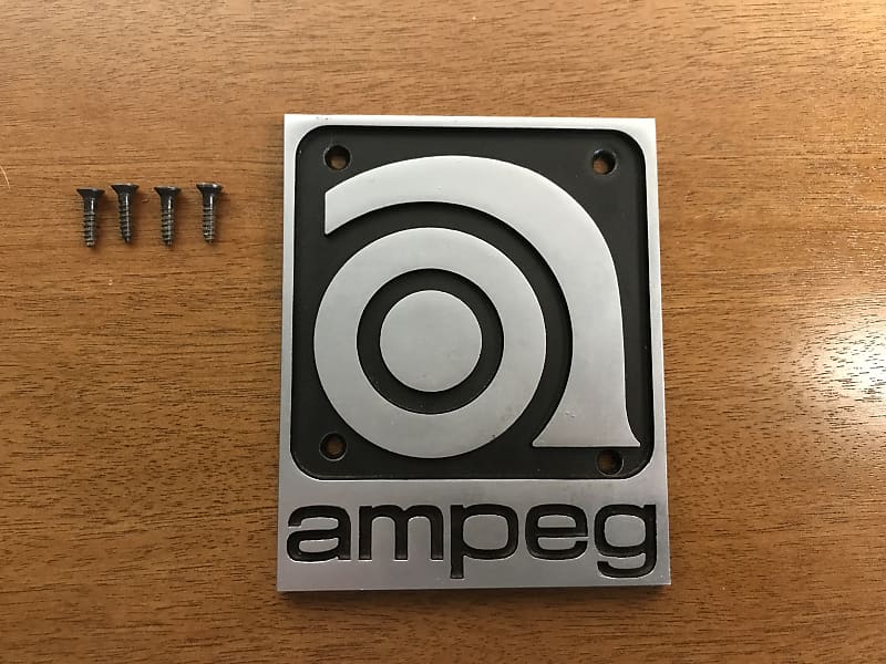 Ampeg Early 70's Amp Logo image 1
