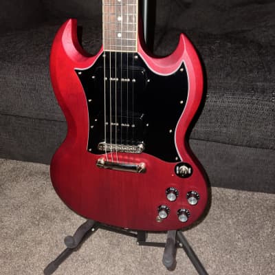 Epiphone SG Satin cherry sunburst