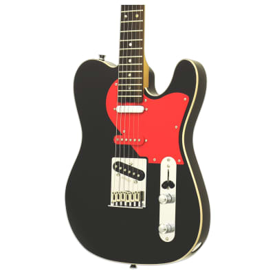 Aria Pro II Electric Guitar Black image 3