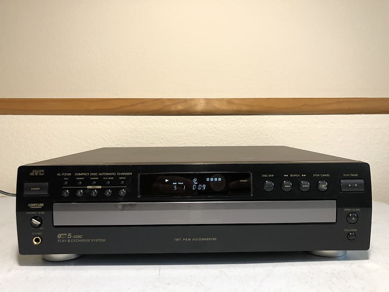 JVC XL-FZ158BK CD Changer 5 Compact Disc Player HiFi Stereo | Reverb