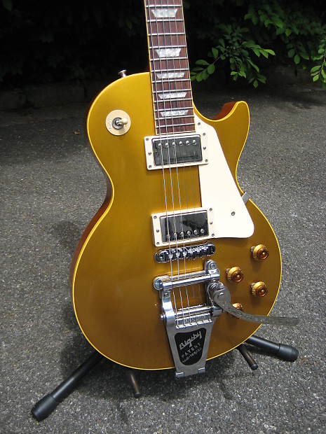 GIBSON Custom Shop HISTORIC LPR7 1996 GOLD TOP | Reverb