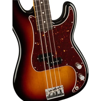 Fender American Professional II Precision Bass, Rosewood Fingerboard, 3 Tone Sunburst image 4