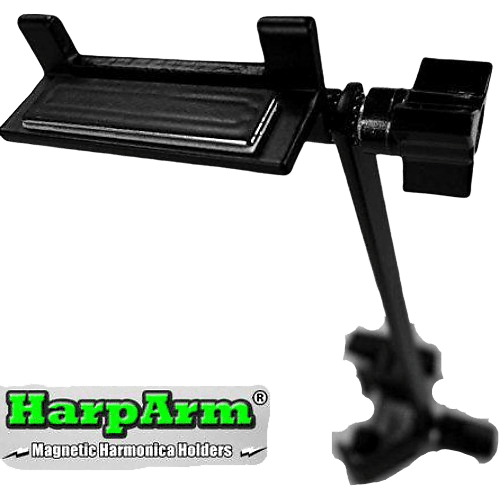 Harp Arm Ultimate Mic Stand Harmonica Holder Reverb