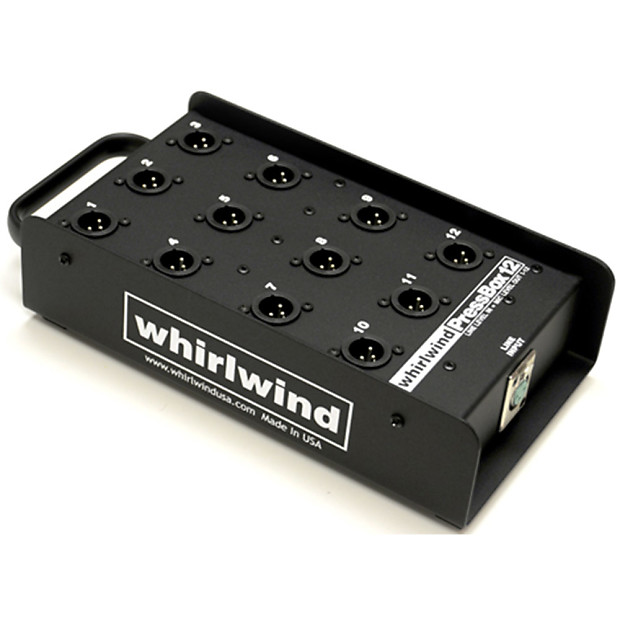 Whirlwind PB12 Pressbox12 XLR Splitter Box image 1