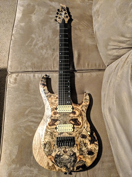 Kiesel Aries A7H Electric Guitar Buckeye Burl - Satin | Reverb