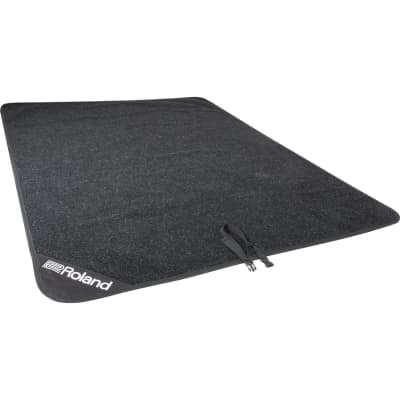 Roland TDM-25 78" x 64" Non-Skid Drum Mat Carpet w/ Integrated Latching Strap