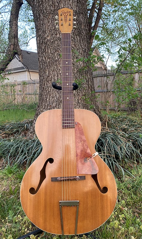 美品　シルバートーン　Silvertone arched top guitar Silvertone Arch top Guitar | Reverb