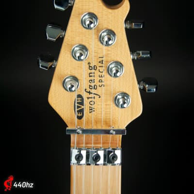 EVH Wolfgang WG Special QM with Baked Maple Neck Chlorine Burst image 9