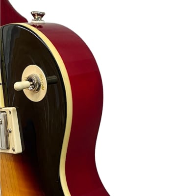 Epiphone Original Les Paul Standard 50's Electric Guitar - Left Handed - Vintage Sunburst - Small Cosmetic Blemish image 4