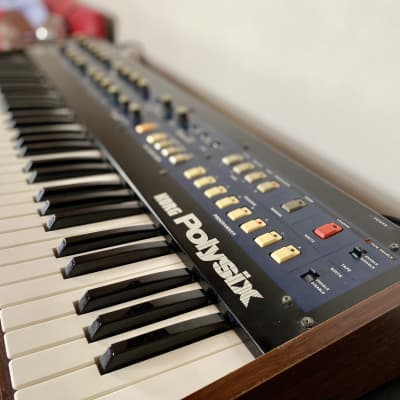 Korg PolySix 1980s - with KiwiSix modification