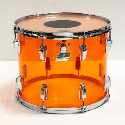 1970s Ludwig Vistalite 12x15" Mounted Tom with Single-Color Finish