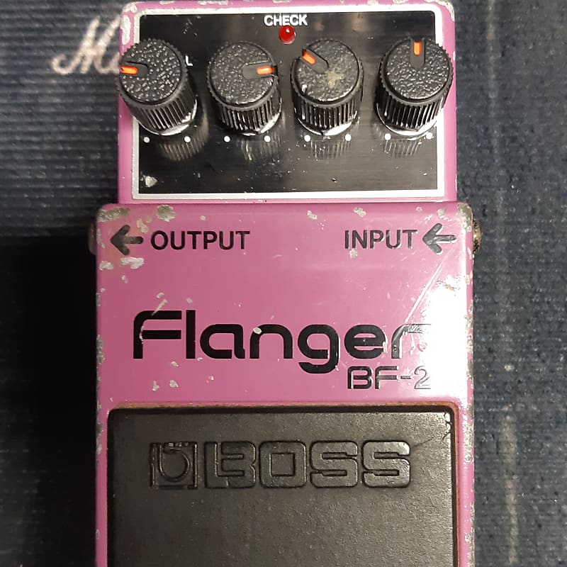 Boss BF-2 Flanger 1980-1984 (Black Label) Made In Japan
