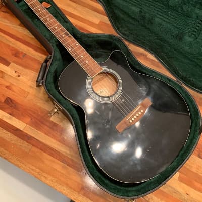Fender Concert Acoustic Guitar Black with HSC 0950810100