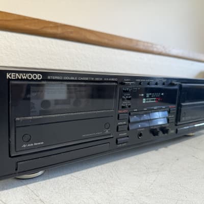 Kenwood KX-W8010 Dual Cassette Deck Tape Recorder Dubbing HiFi Stereo Japan image 2