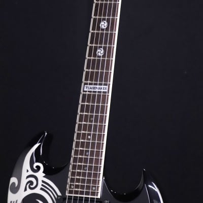 ESP ~ PEACEMAKER PM-108VP Black w Tribal Graphic (S/N