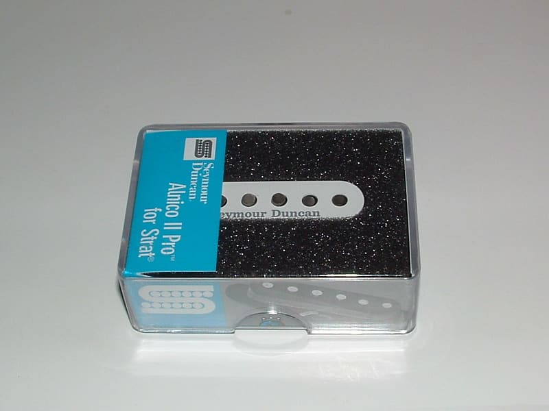 Seymour Duncan APS1 Alnico ll Pro Staggered Pickup  for Strat WHITE image 1