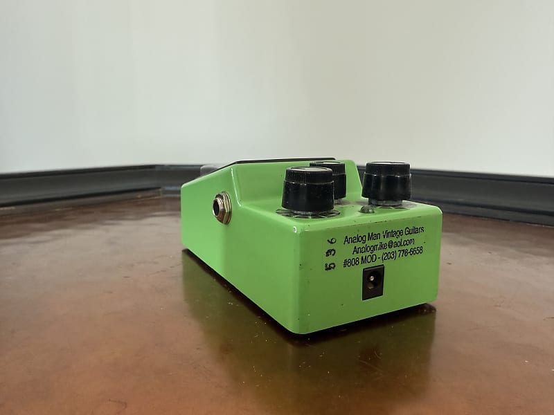 ギター Ibanez TS9 Tube Screamer ANALOGMAN MOD Ibanez TS9 Tube Screamer with Analogman Mod Green | Reverb