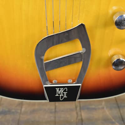 1970's MCI M340 Guitorgan Sunburst With Pedal, Cable, and OHSC Free Shipping image 13