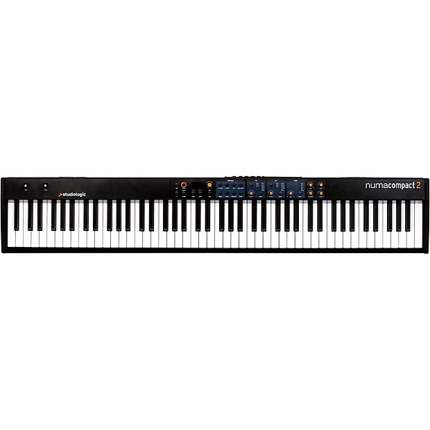 Studiologic Numa Compact 2 88-Note Semi-Weighted Stage Piano Keyboard image 1