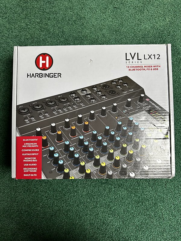 Harbinger LVL LX12 2023 Black Reverb