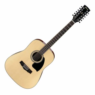 Ibanez PF1512-NT Performance Series 12-String Acoustic Guitar 2024 - Natural Gloss Finish for sale