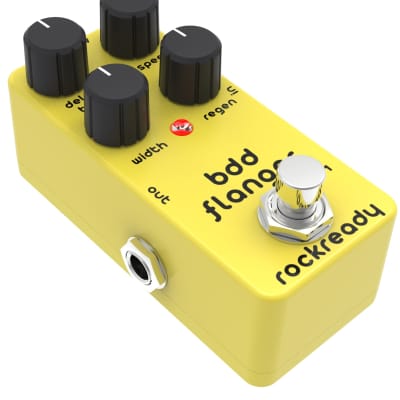 Amdek FLK-100 Crazy Flanger Pedal with real deep sound modulation