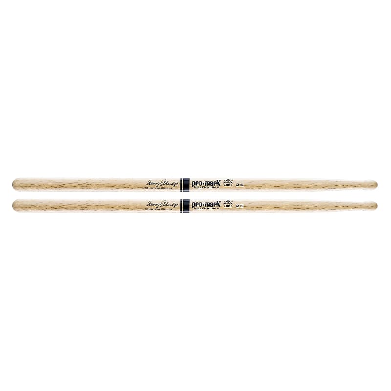 Pro-Mark PW2SW Shira Kashi Oak 2S Tommy Aldridge Wood Tip Drum Sticks image 1