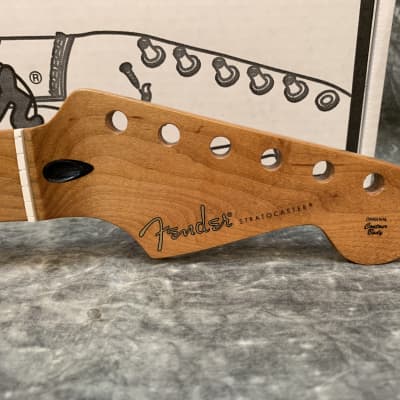 Fender® Gen Roasted Maple Stratocaster® Neck, 21 Narrow Tall Frets
