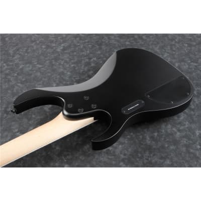 Ibanez RGA Standard RGB305 5-String Electric Bass Guitar, Jatoba Fretboard, Black Flat image 10