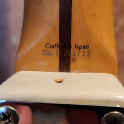 50's Fender Telecaster with Tremolo (2003-2007) - Maple Fingerboard-White Blonde image 12
