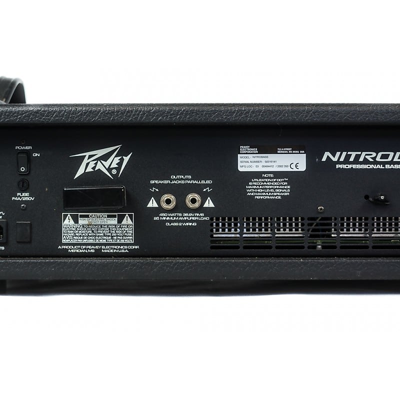 □ ピーヴィー ベースアップヘッド nitrobass AV機器 MFG LOC-04
