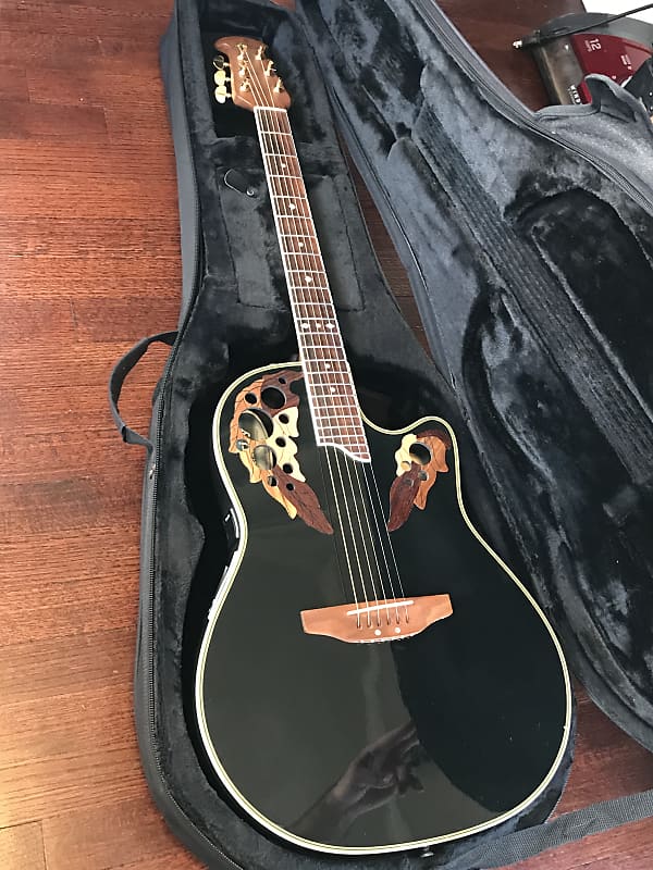 Ovation Celebrity Deluxe CS257 super shallow bowl acoustic