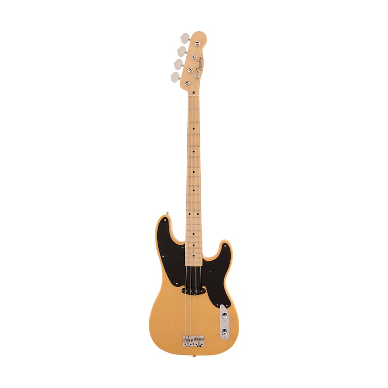[PREORDER] Fender Japan Traditional II Original 50s Precision Bass Guitar, Maple FB, Butterscotch Blonde image 1