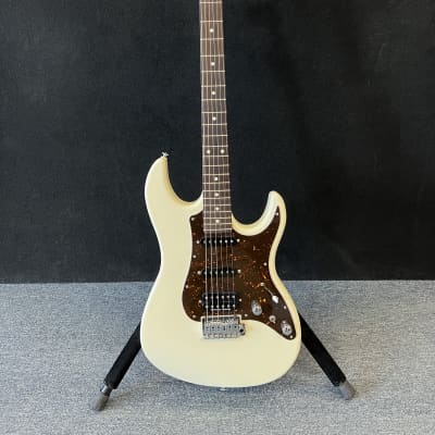 FGN ( Fuji-Gen) Odyssey J- Standard  guitar 2019 Antique White HSS w/ gig bag image 2