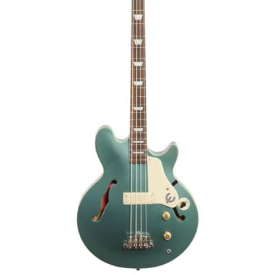 Epiphone Jack Casady Signature Bass Guitar Pelham Blue image 2