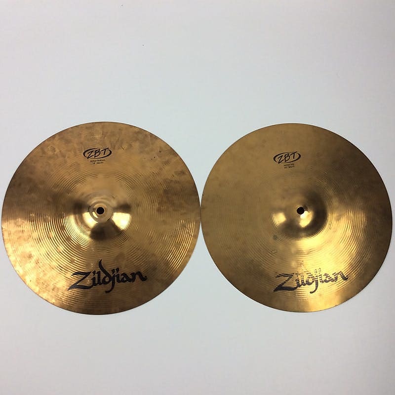 Zildjian 14" ZBT Hi-Hat Cymbals (Pair) 1998 - 2019 image 1