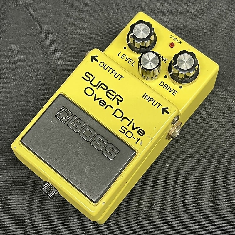 日本製 Boss SD-1 1985年2月製造 JRC4558DX 日本製 Boss SD-1 1985年2月製造 JRC4558DX 日本製 Boss SD-1