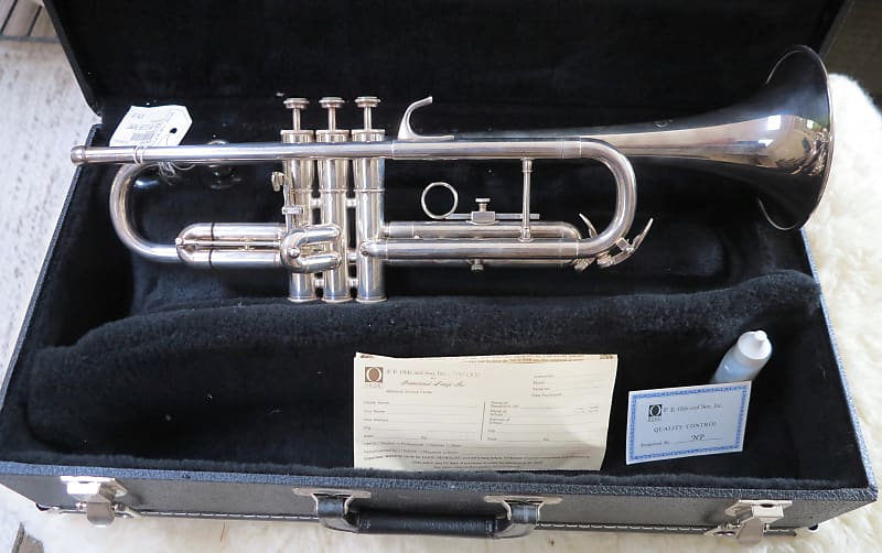 Olds Silver-plated Trumphet - Model NL10M - NOS (New Old Stock) image 1