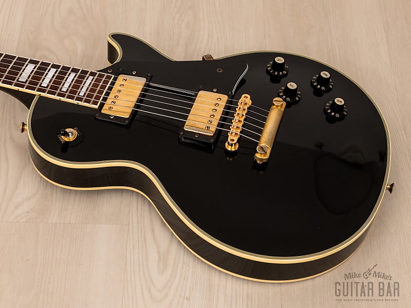 1989 Greco EGC-600 Custom Black Beauty Mint Collection Guitar w