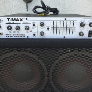 Peavey T- Max Tube Amp Head + 4x10 Bass Cabinet 1996 Black