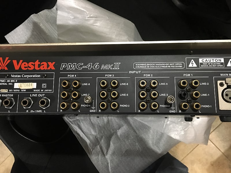 Vestax PMC-46 MKII Gold Tone | Reverb