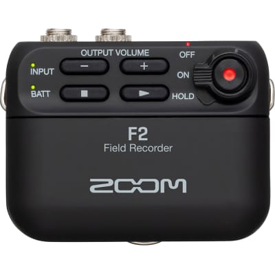 Zoom F2 Ultracompact Portable Field Recorder with Lavalier Microphone image 2