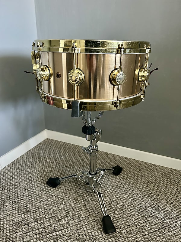 DW Collesctor’s cast bronze snare 14x6” image 1