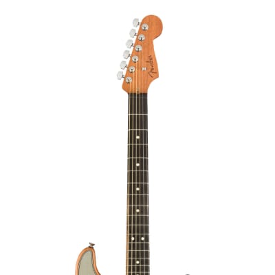 Used Fender American Acoustasonic Stratocaster - Transparent Sonic Blue image 5