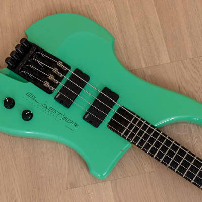 1990s Blaster Licensed by Philip Kubicki Ex Factor Headless Electric Bass  Seafoam Green, Japan | Reverb