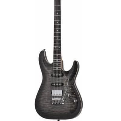 Schecter California Classic Made in Japan, Charcoal Burst, Mint Condition w/ Case, Free Shipping, Authorized Dealer image 4