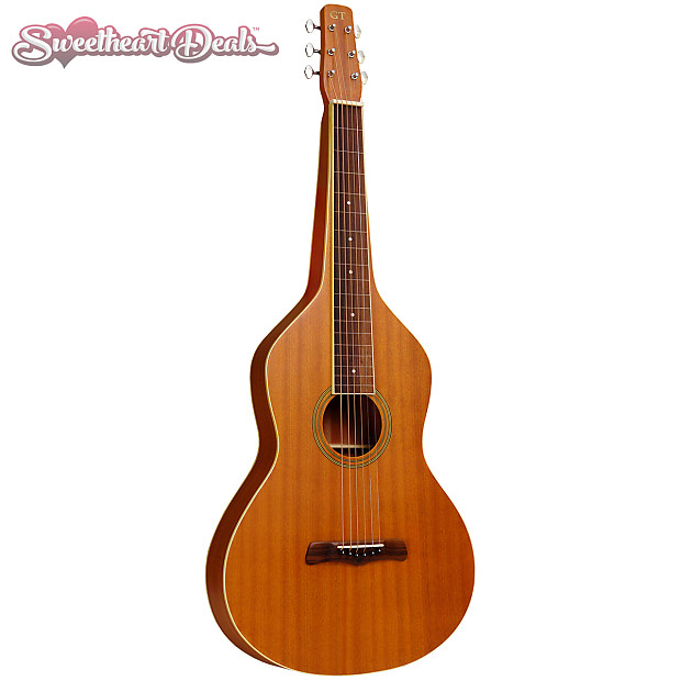 Gold Tone GT-Weissenborn Hawaiian Style Acoustic Slide Guitar Natural image 1