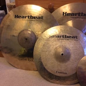 Heartbeat Percussion Cymbal Package Used 22, 20, 20, 16, 10 image 2