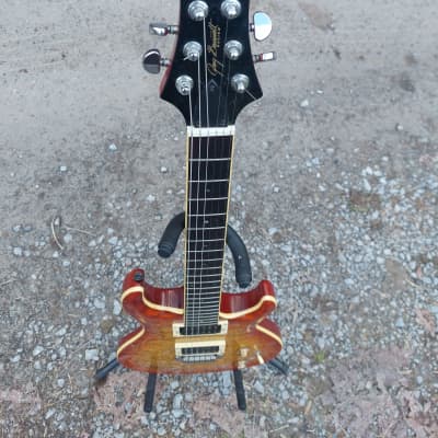 Samick Ultramatic UM4 PRS Style MIK Korea Duncan Design Grover Tuners Wilkinson Tremolo image 9