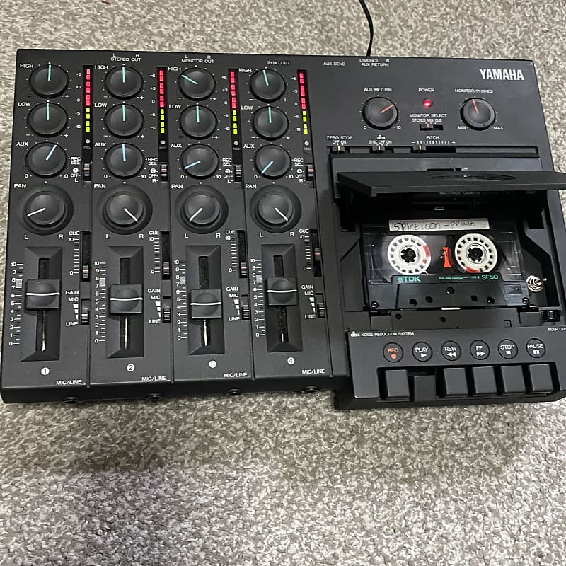 YAMAHA MT50 analog 4 track multitrack cassette recorder Reverb